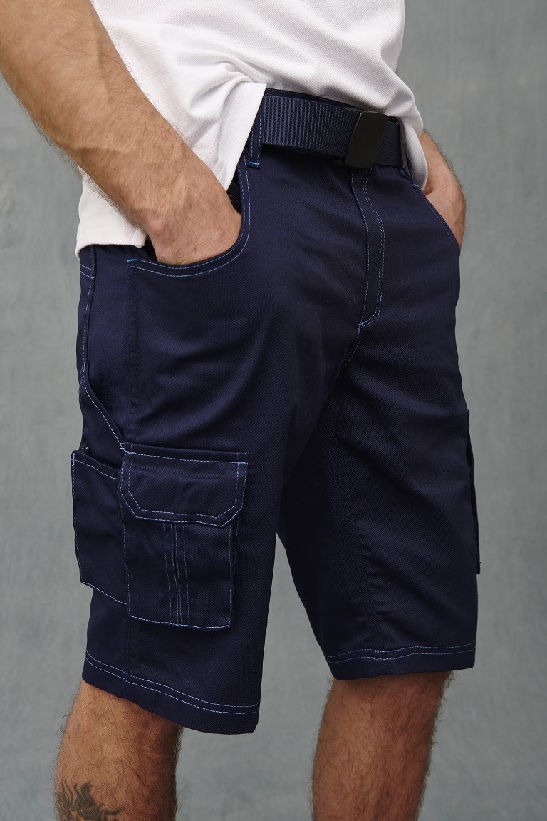 PANTALON DE TRABAJO CORTO MULTIBOLSILLOS AJUSTADO MONZA 1135