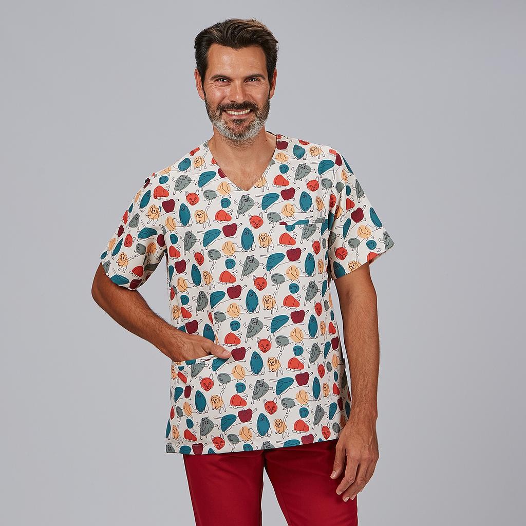 CASACA UNISEX ESTAMPADA MIKA
