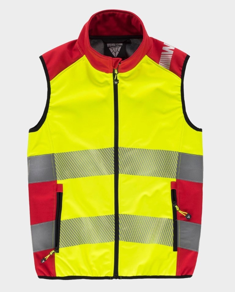 CHALECO FLUORESCENTE S9231 WORKTEAM