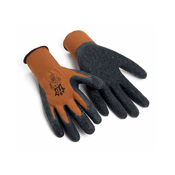 Guante Nylon marrón sin costuras 320GRIP