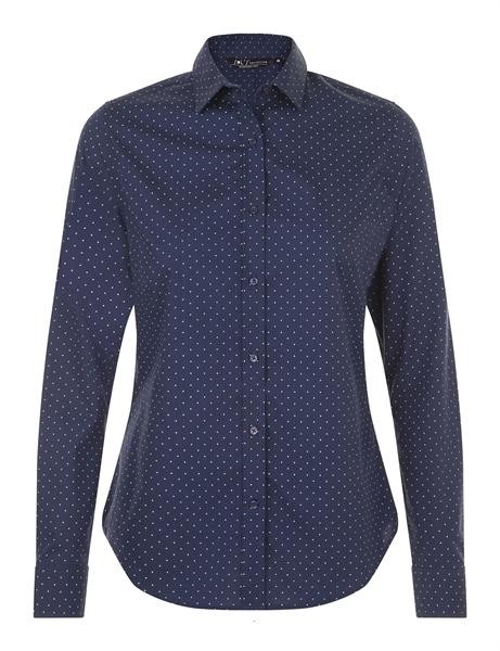 CAMISA DE TRABAJO MUJER MANGA LARGA TOPOS SOLS 01649