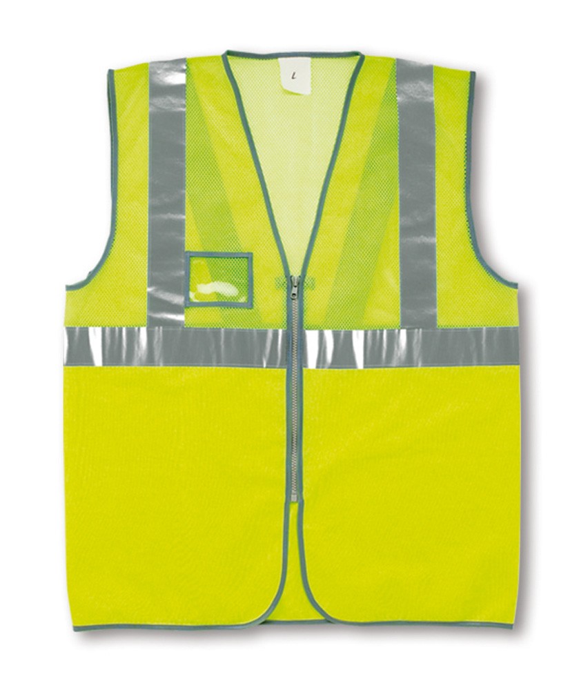CHALECO ALTA VISIBILIDAD REJILLA AMARILLO - MARCA 288-VFCMY
