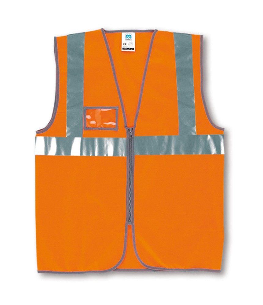 CHALECO ALTA VISIBILIDAD NARANJA - MARCA 288-VFCN