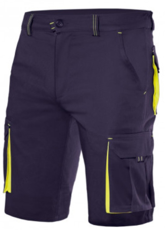 PANTALON CORTO MULTIBOLSILLOS BICOLOR - VELILLA 103010S