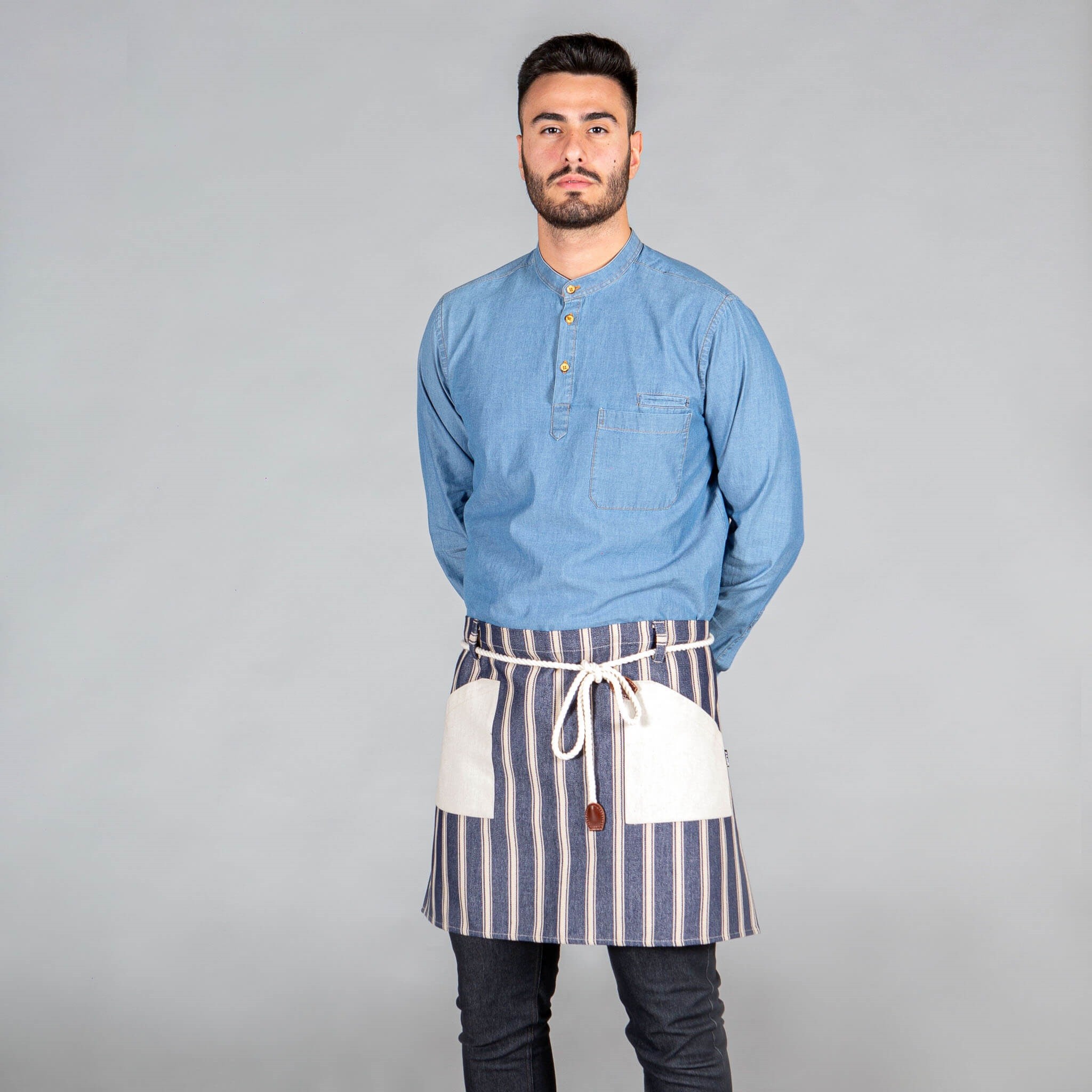 DELANTAL RAYAS 1575 GARY´S