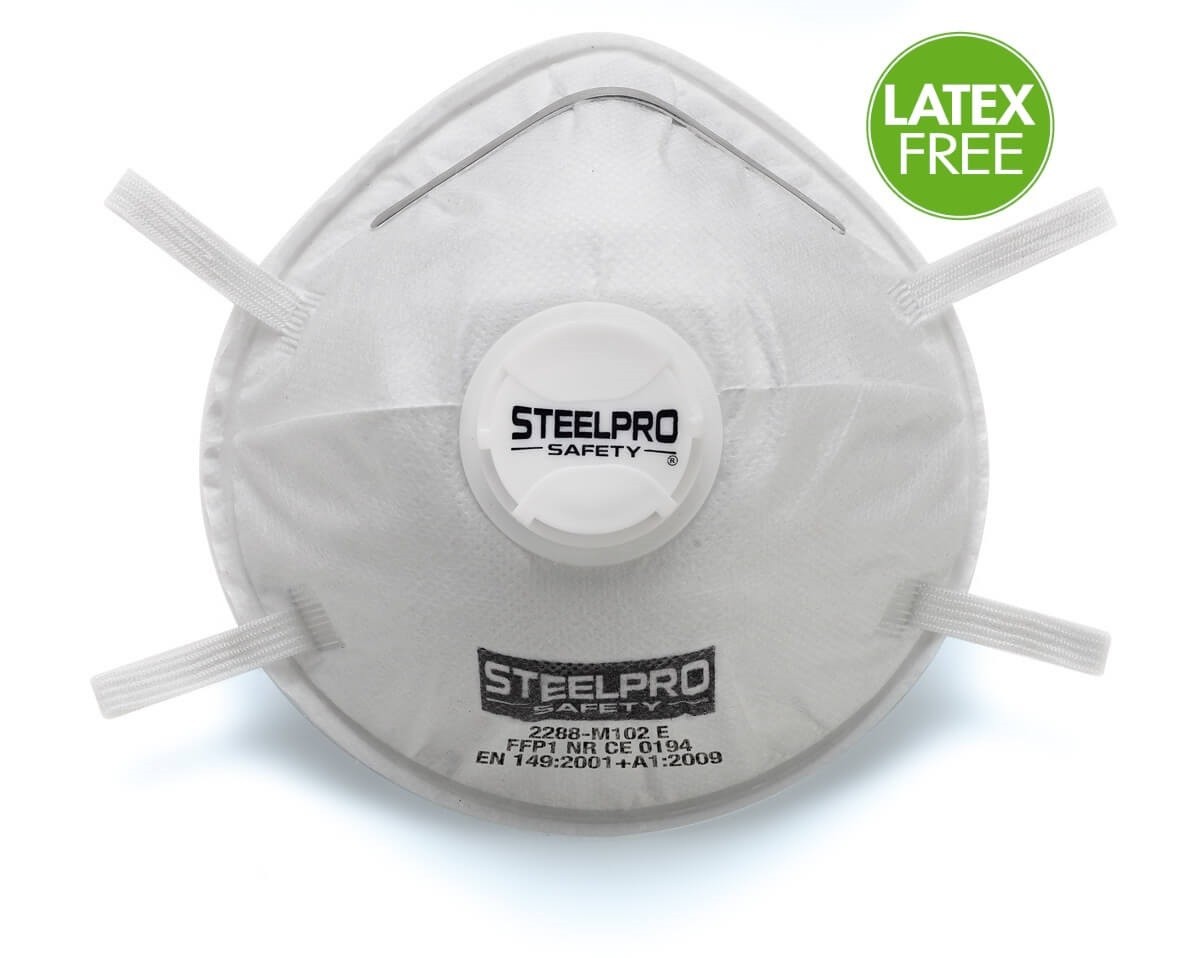 MASCARILLA DESECHABLE FFP1 20 UDS. CON VALVULA DE EXHALACION MARCA 2288-M102 E