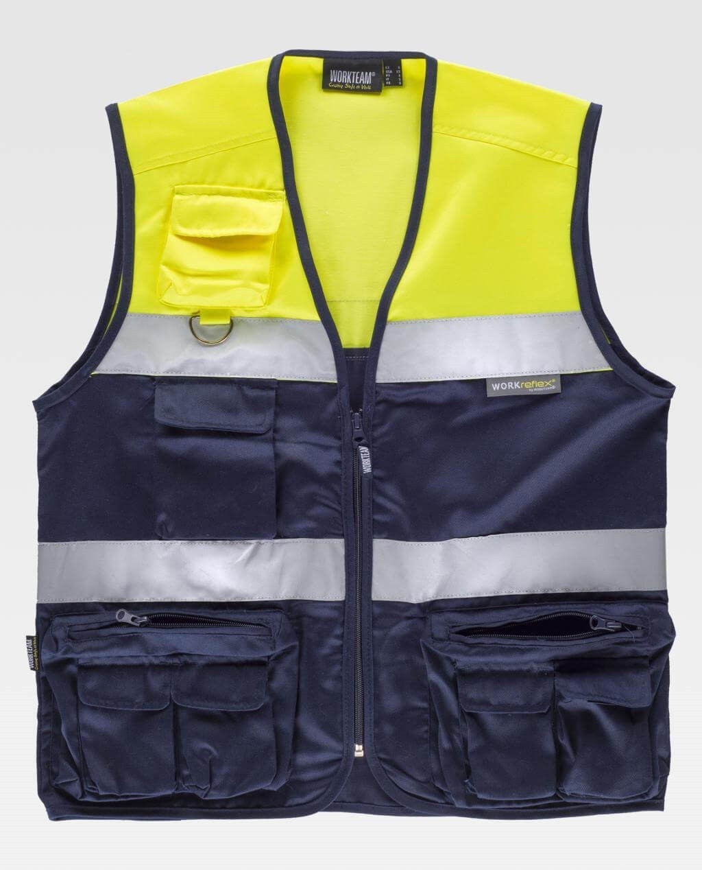 CHALECO VERANO BICOLOR A V C4010 WORKTEAM