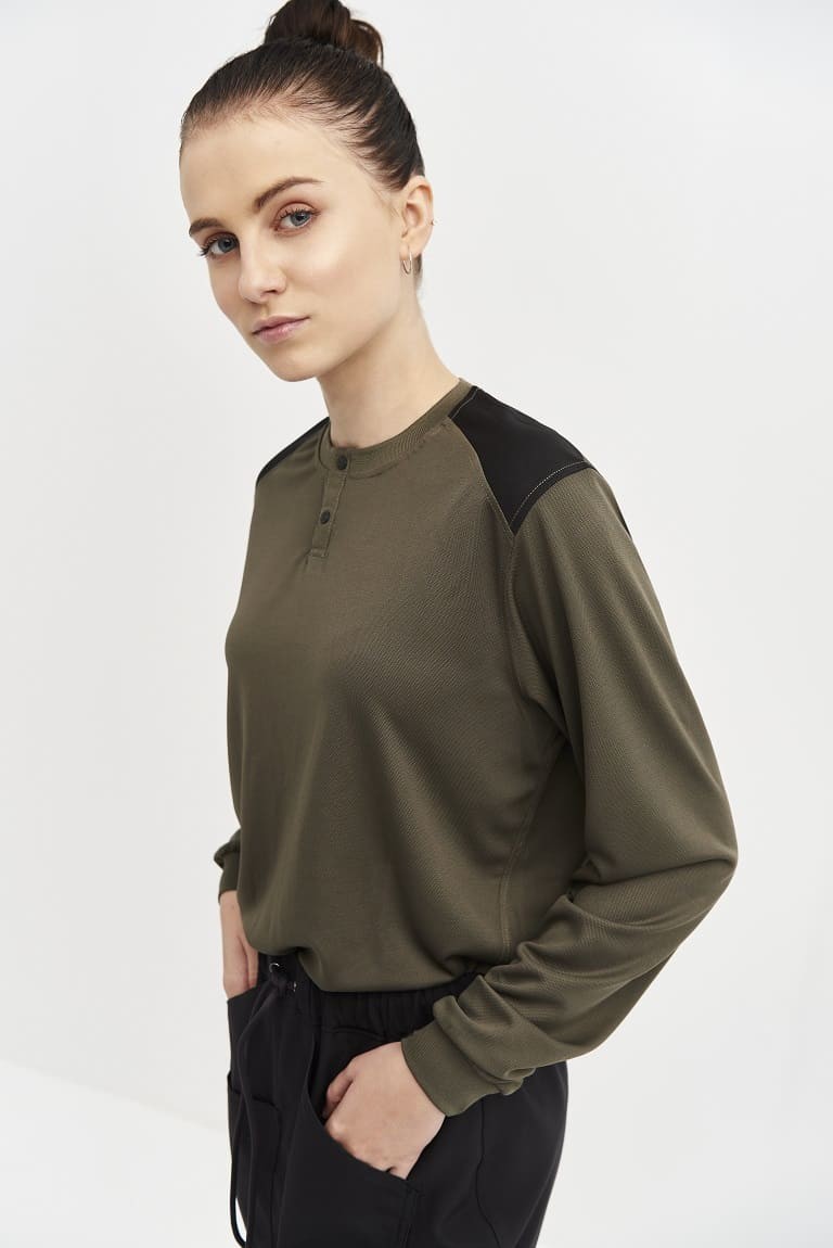 CAMISETA MANGA LARGA REGULAR FIT 3022