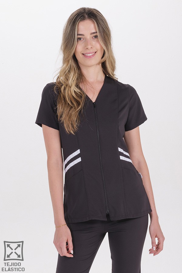 CHAQUETA ELASTICA FRANJAS