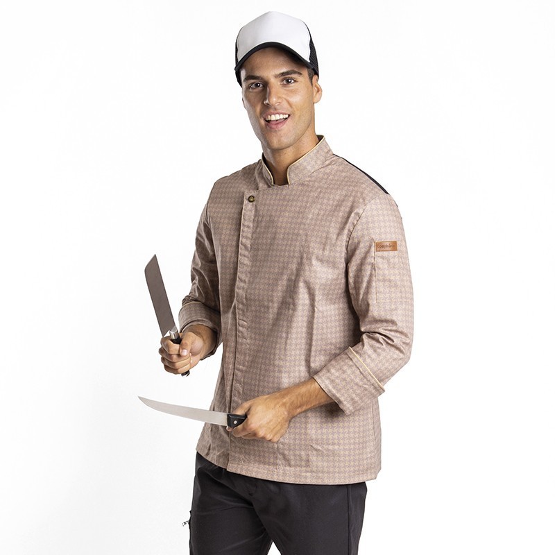 CHAQUETA DE COCINA DELICIA TEXTIL R
